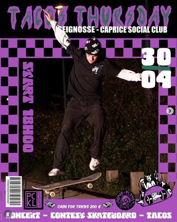 tacots thursday caprice social club 30 avril